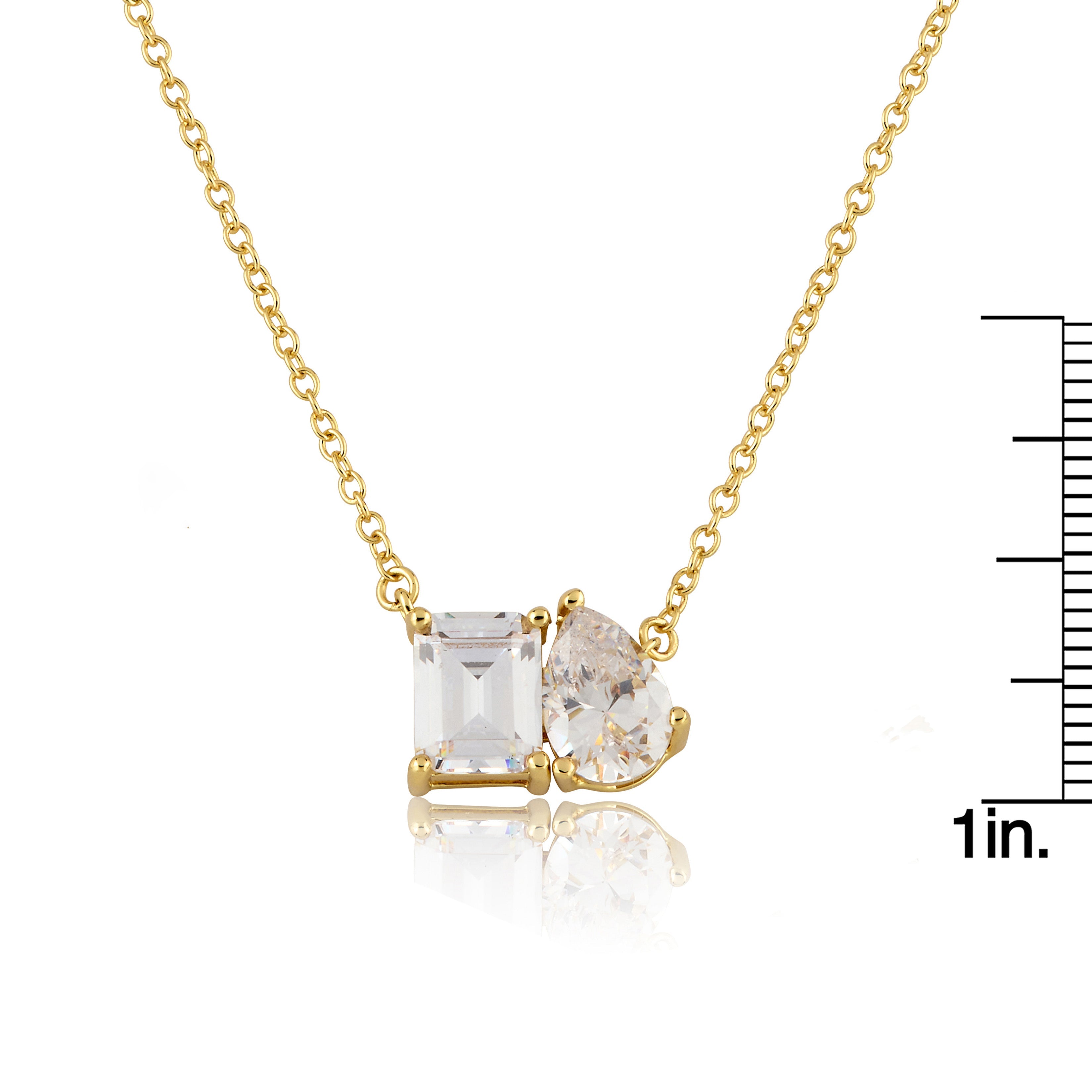 Riccova Classic Me & You Solitaire Necklace
