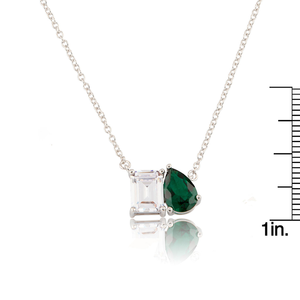 Riccova Classic Me & You Solitaire Necklace