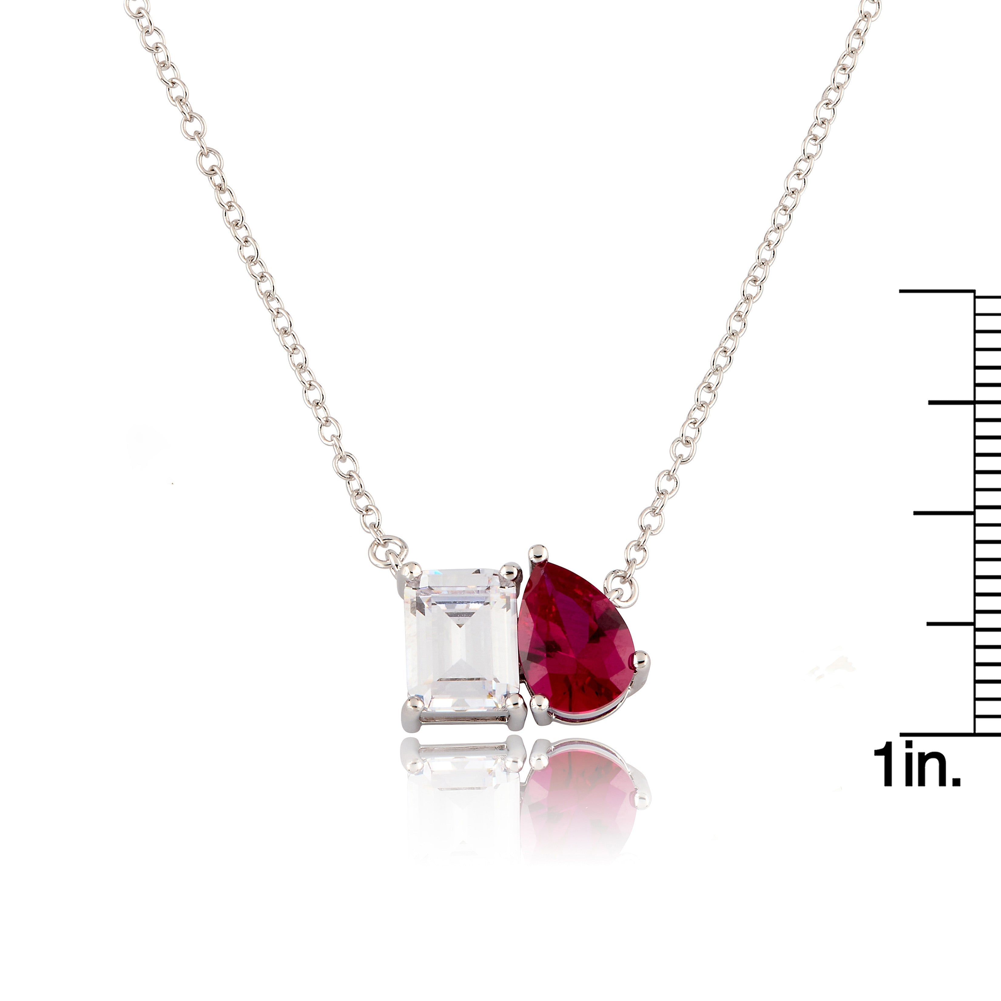 Riccova Classic Me & You Solitaire Necklace