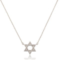 LMTS Classic! 14K Gold Plated Cz Star Of David Necklace