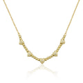 LMTS Classic! Bead & Hearts Station Necklace