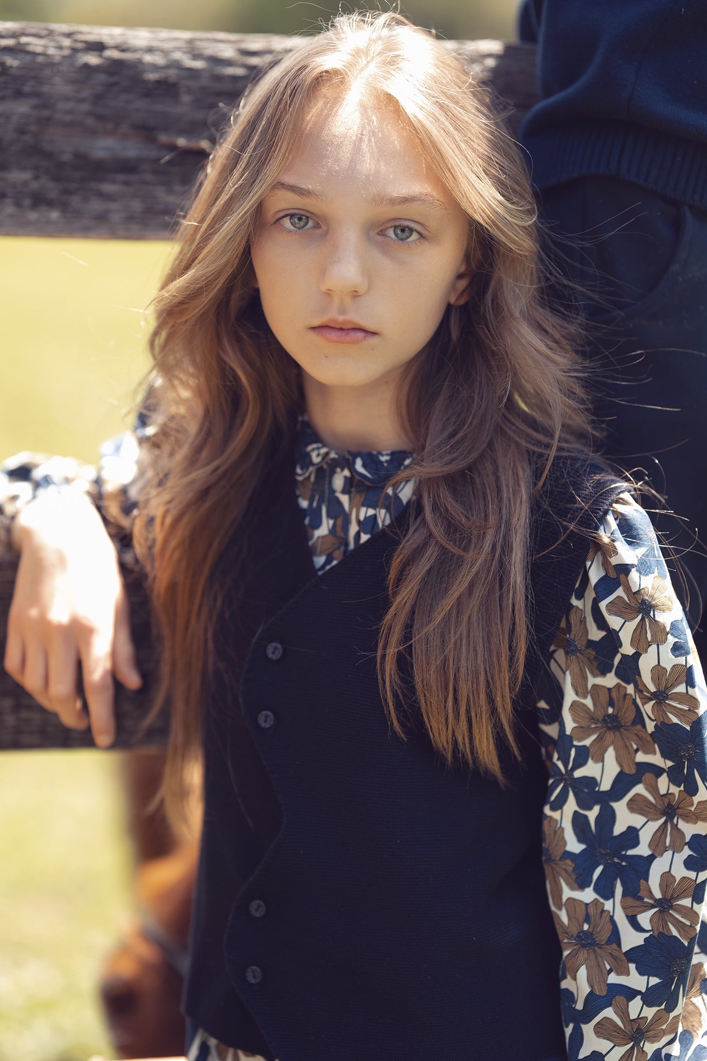 Nola Floral Shirt - Chocolate