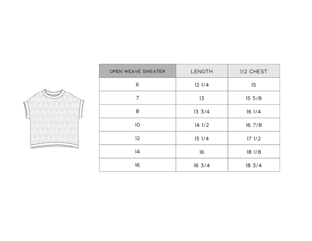 Open Weave Sweater