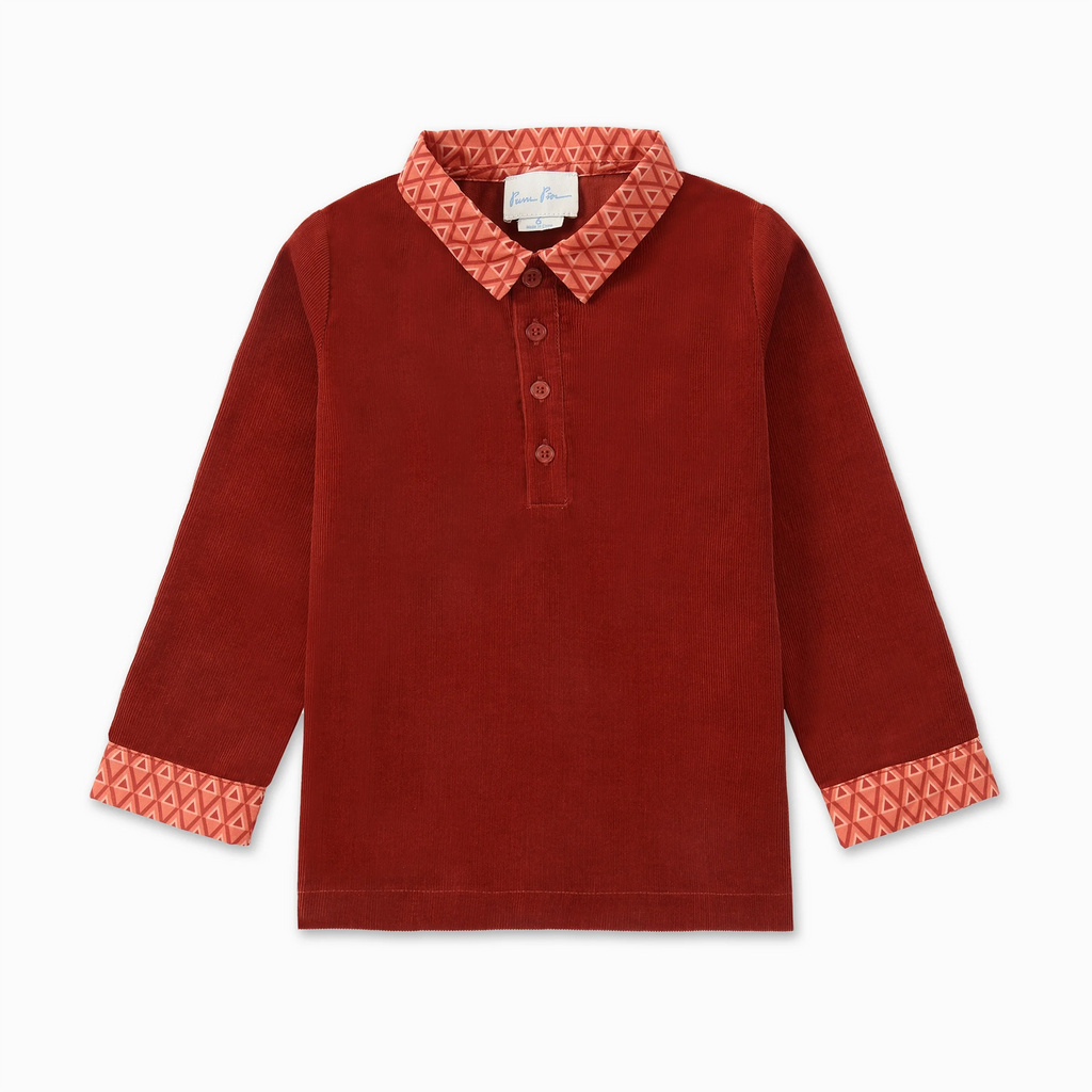Corduroy Geometric Shirt