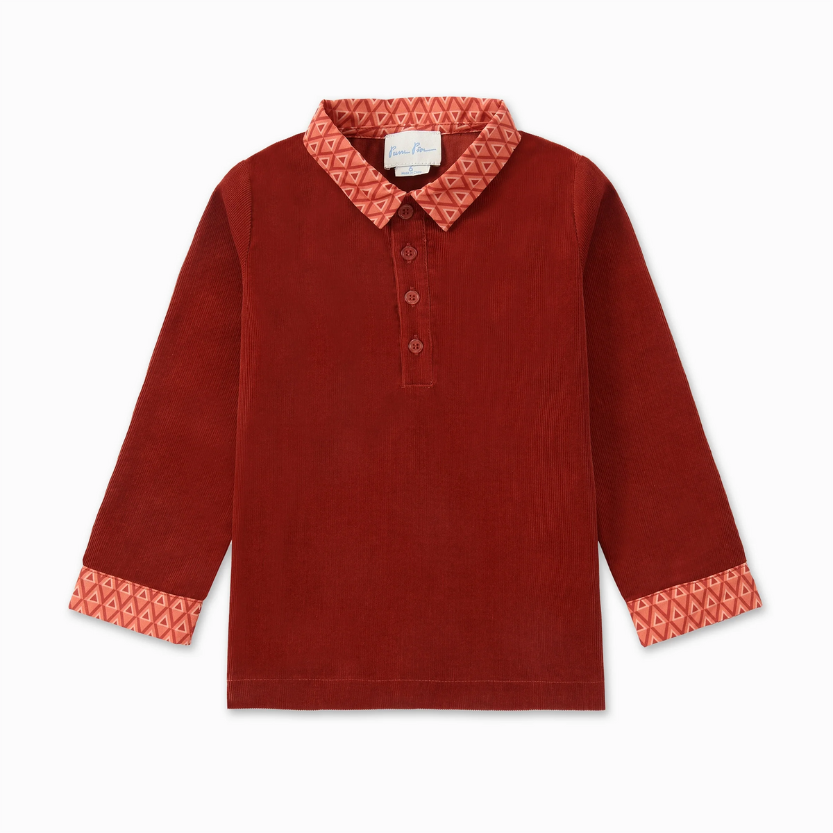 Corduroy Geometric Shirt