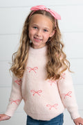 Pink Bow Sweater