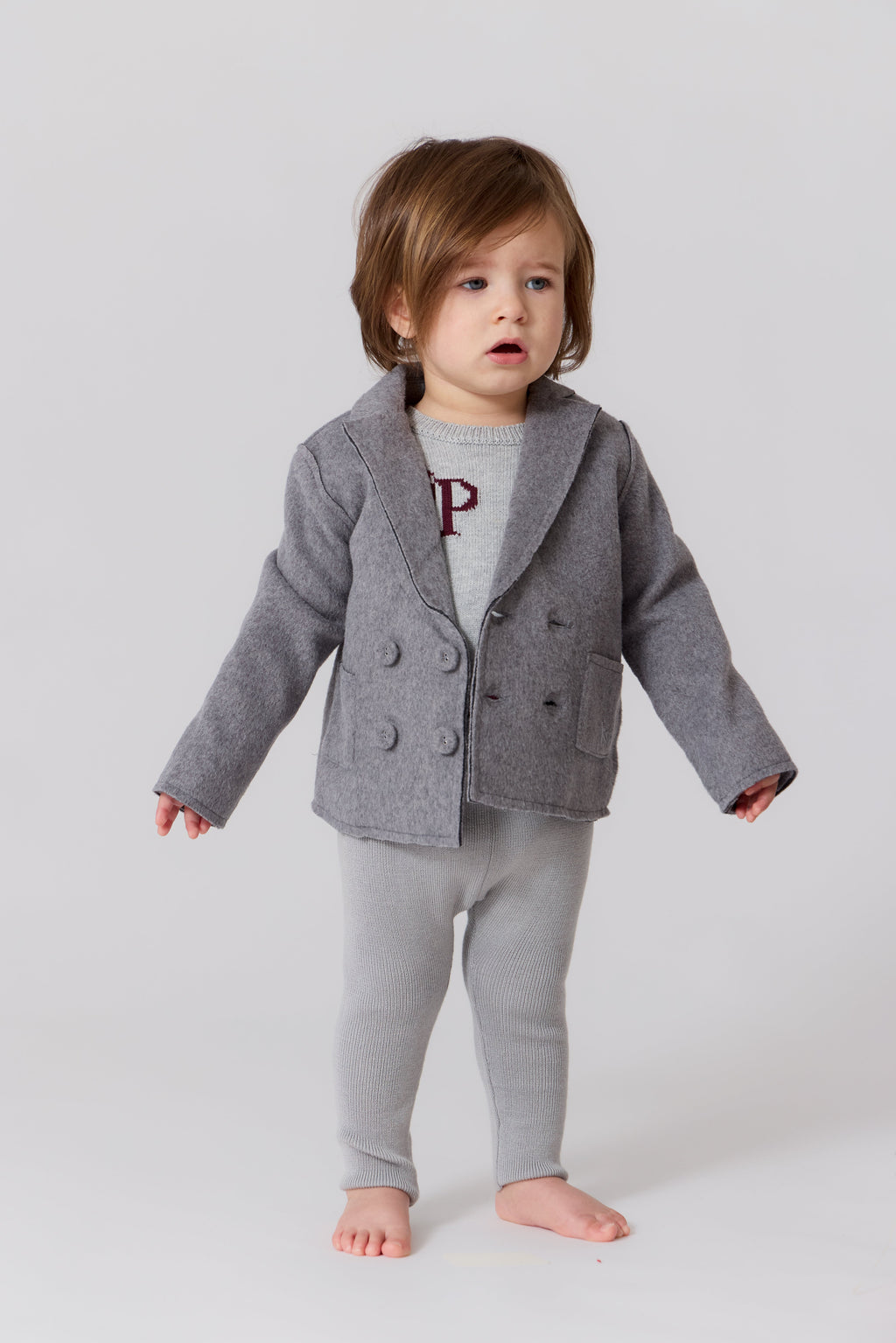 Oscar Knit Set - Cranberry