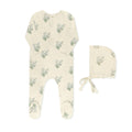 Scattered Floral Footie