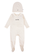Muslin patch footie