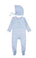 Embroidered M footie