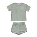 Short Sleeve Cotton Terry Set