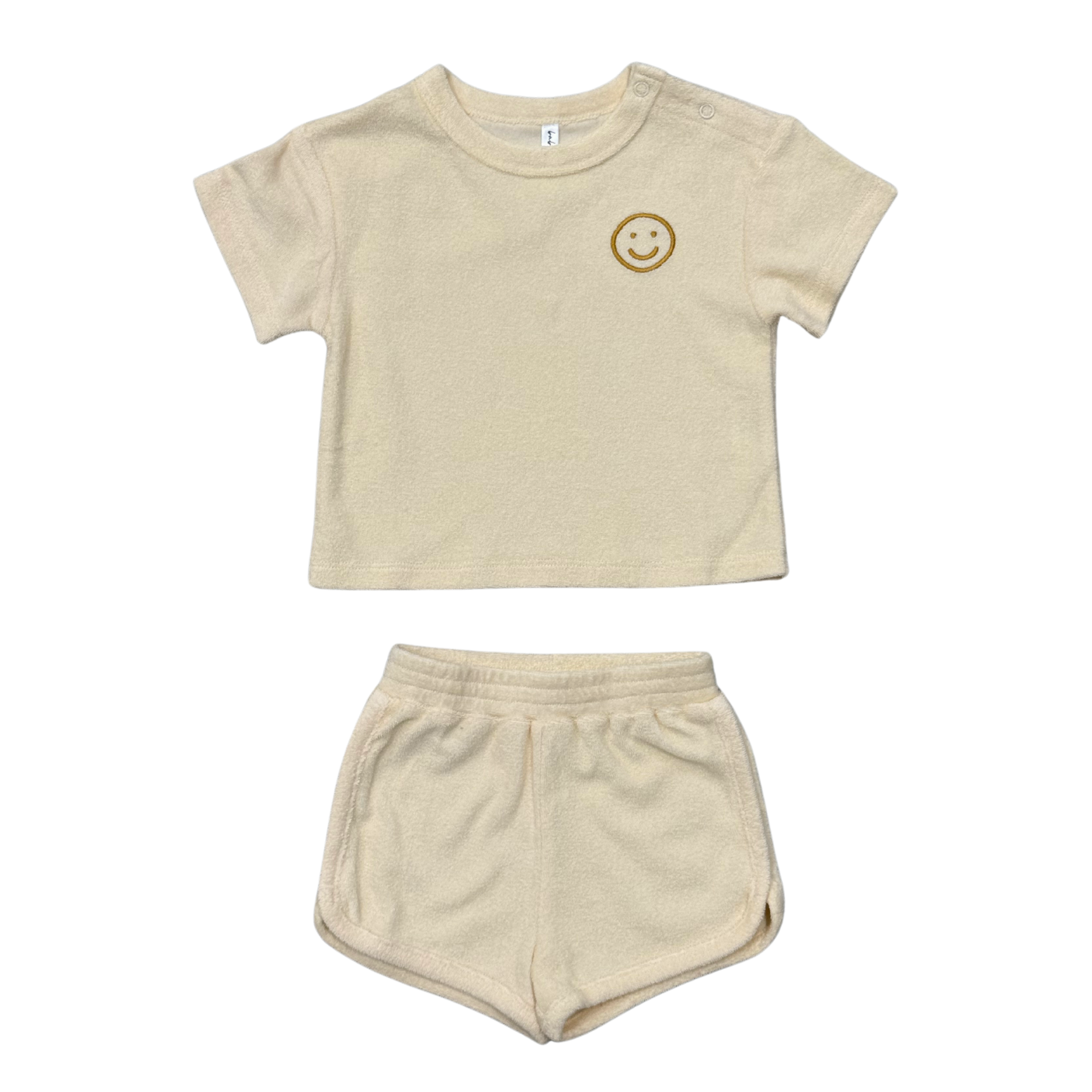 Short Sleeve Cotton Terry Set