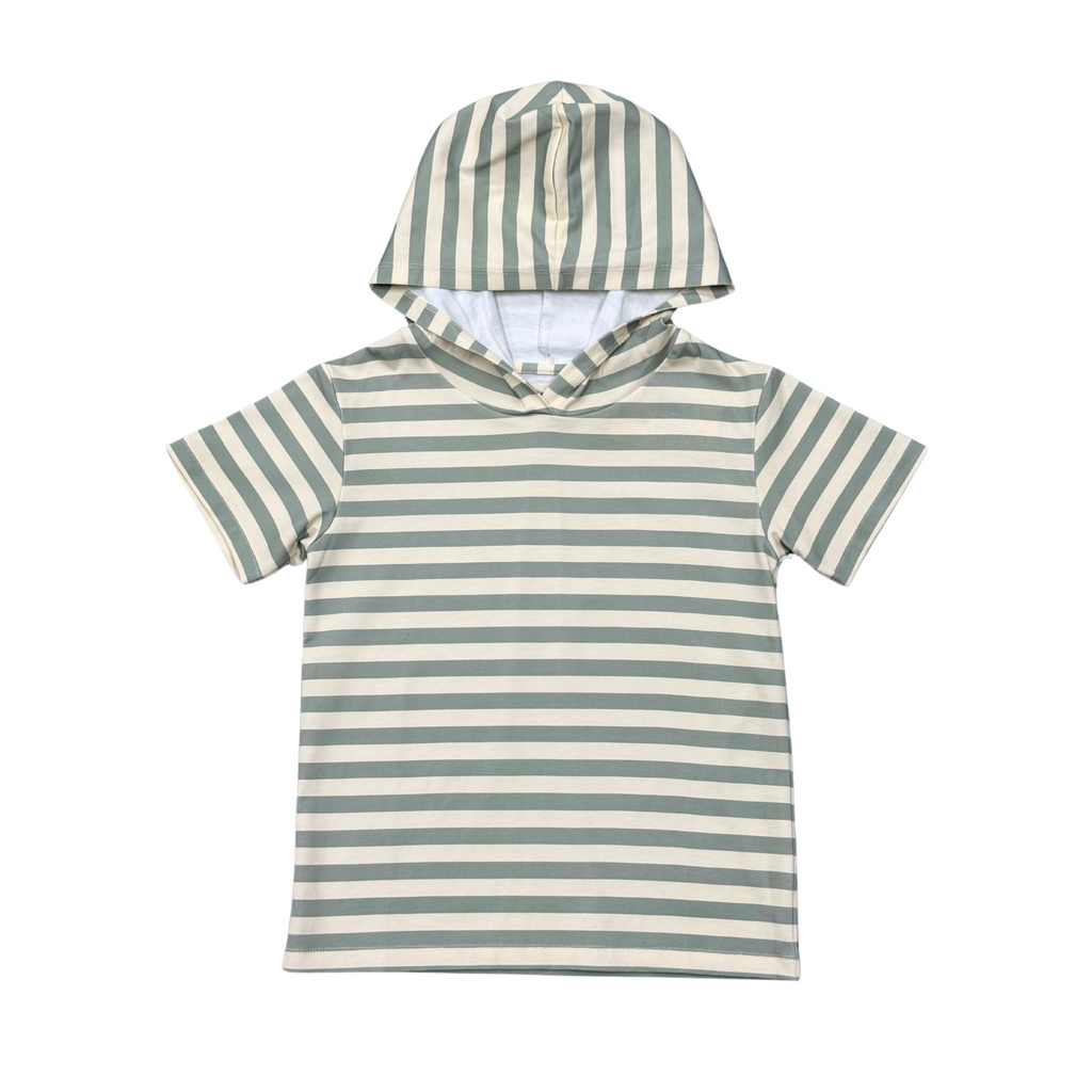 Short Sleeve Hoodie Pullover