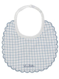 Teddy Au Pane Bib - Blue