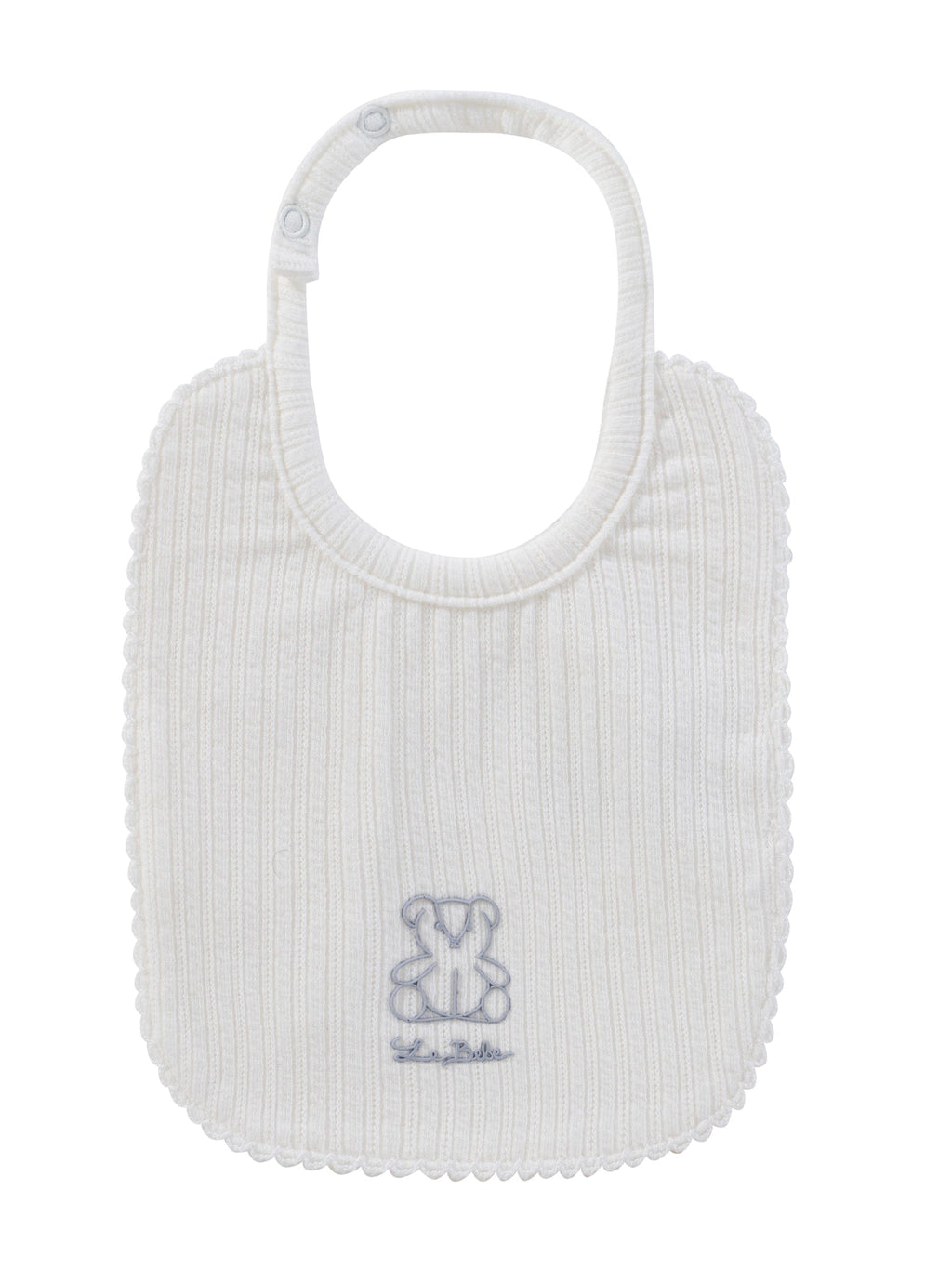 Teddy Bib - Blue
