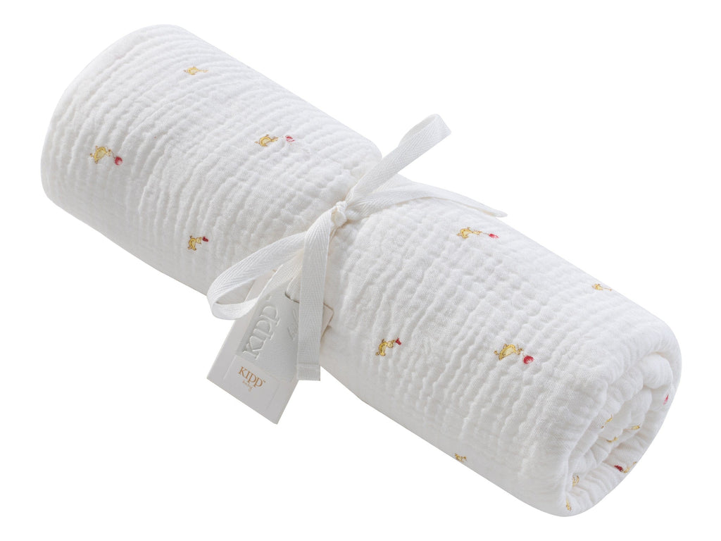Mini Royals Swaddle - Red