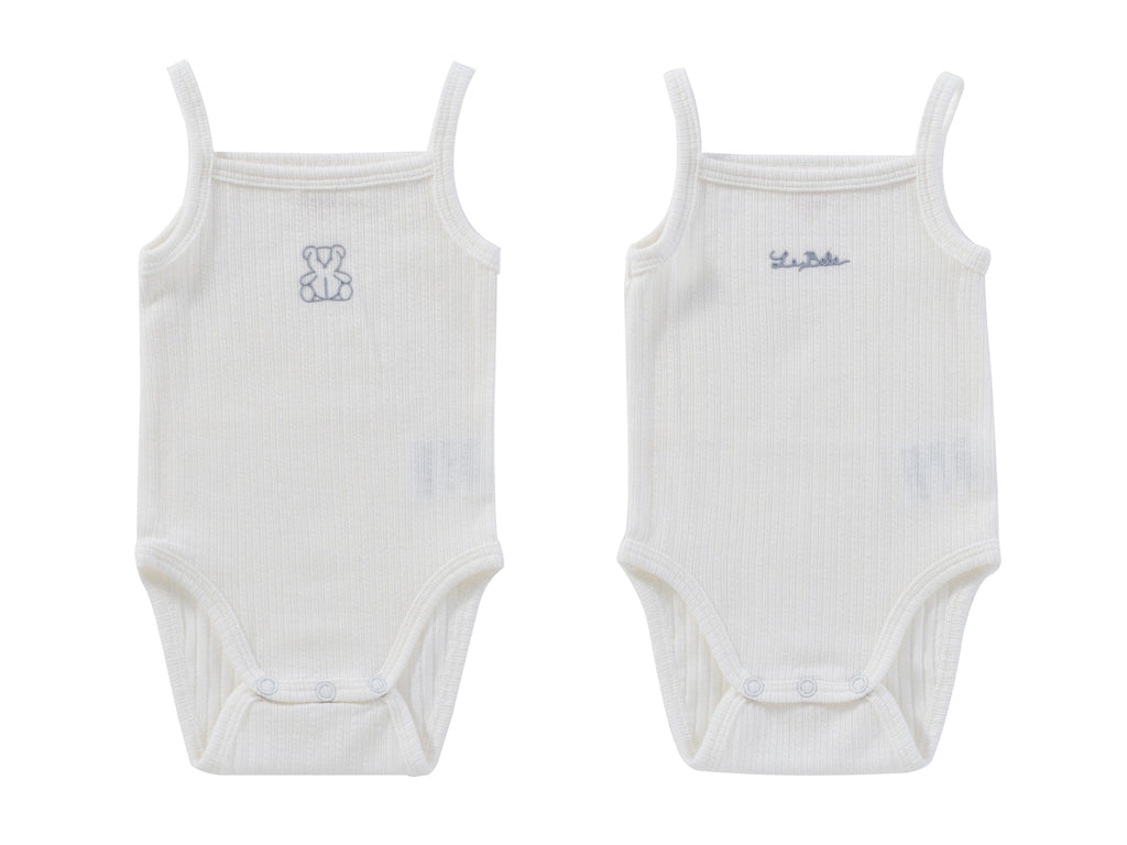 Teddy Au Pane Onesie Set of 2 - Blue