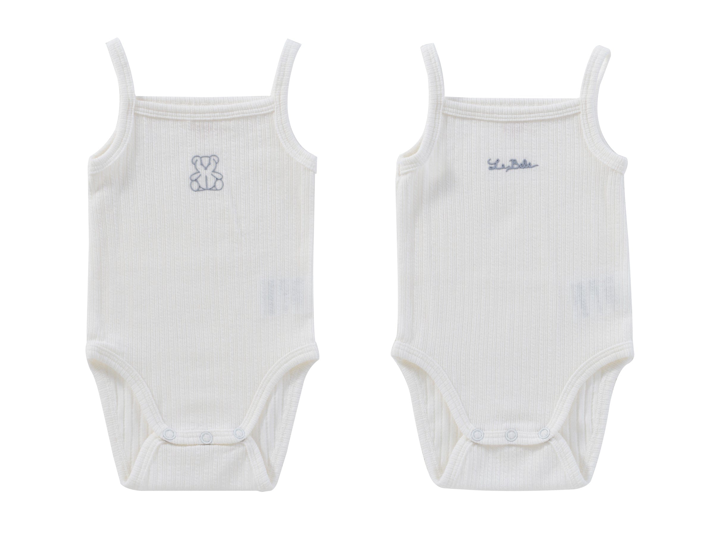 Teddy Au Pane Onesie Set of 2 - Blue