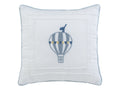 Up & Away Throw Pillow - Blue