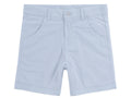 Polished Cotton Shorts SS26 - Powder Blue