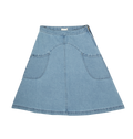 Monica Denim Skirt - Blue