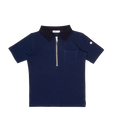 Benny Zipper Polo - Blue
