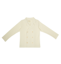 London Cotton Blazer - White