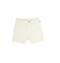 Pull-On Washed Chino Shorts - White