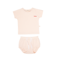 Mila Cotton Short Set - Pink