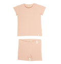 Mila Short Rib Set - Blush