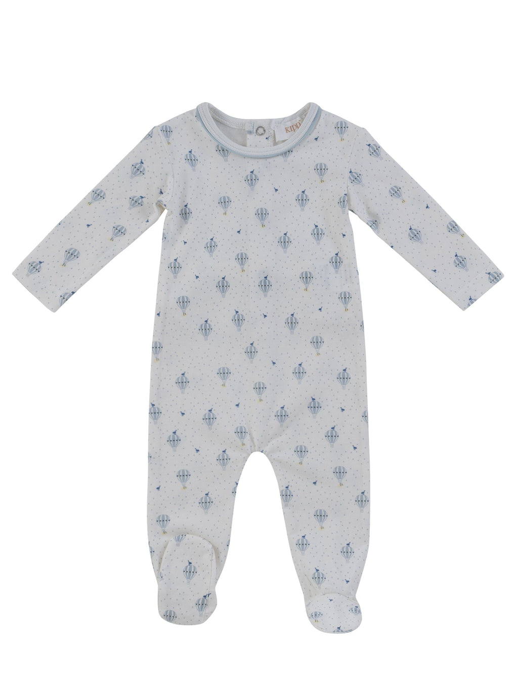 Up + Away Footie - Blue