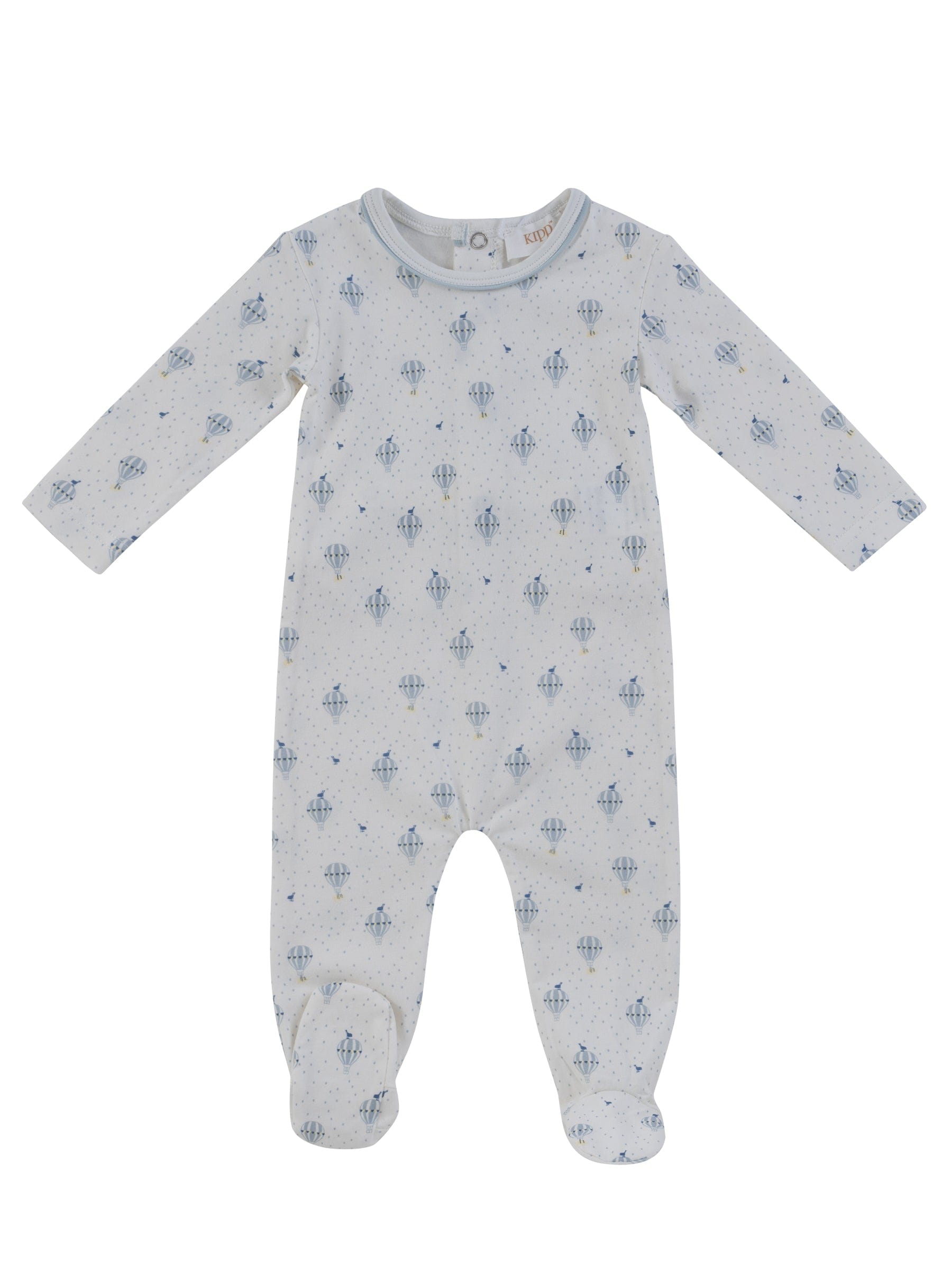 Up + Away Footie - Blue