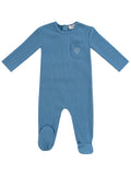 U R Cute Footie - Blue