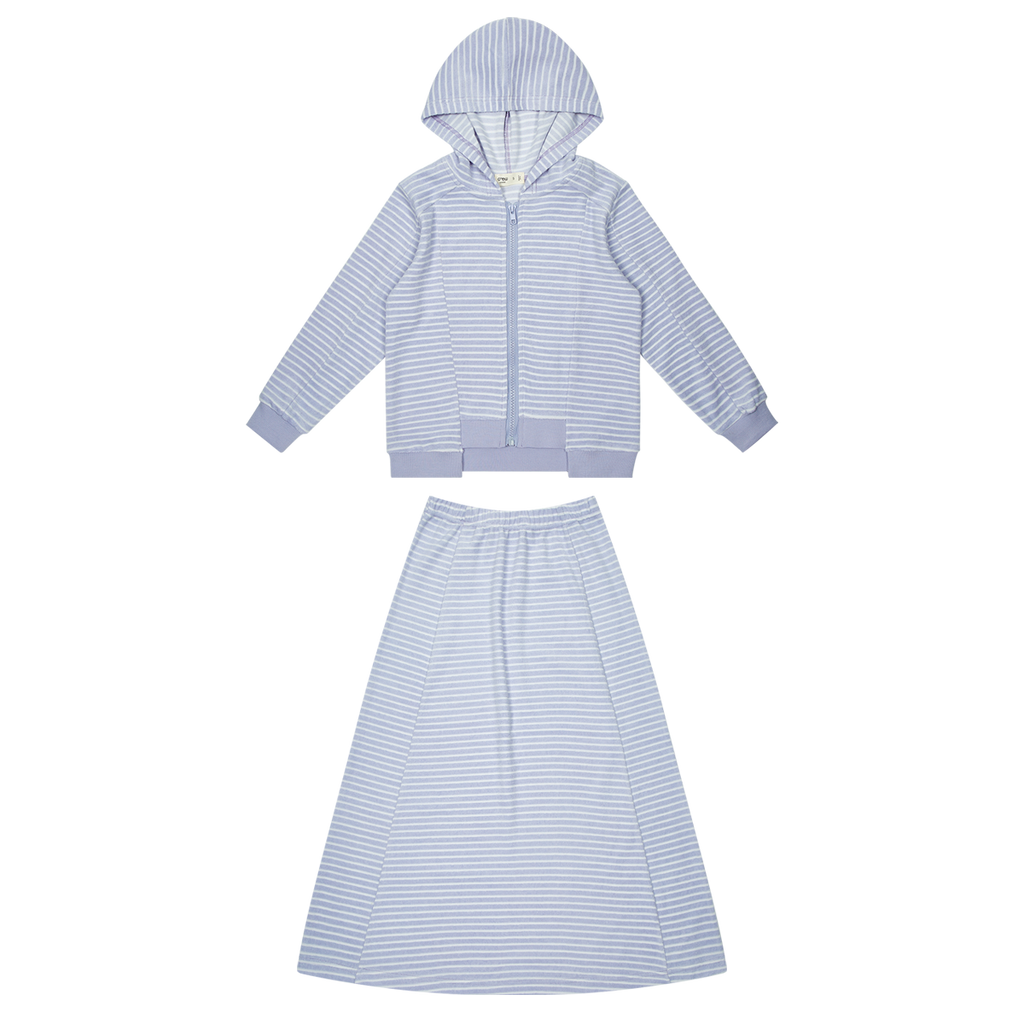 Sorbet Terry Swim Maxi Set - Lavender