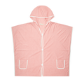 Pier 13 Piped Terry Poncho - Pink
