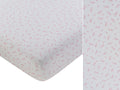 Petit Pois Fitted Porta Crib Sheet - Pink