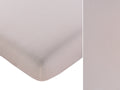 Carrera Pinstripe Fitted Porta Crib Sheet - Pink