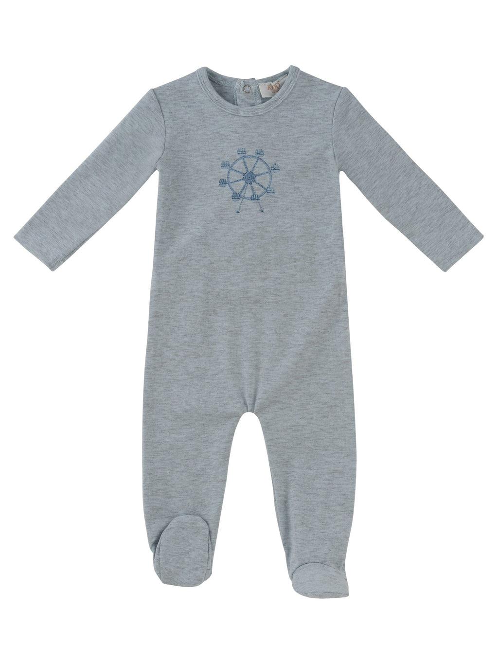Carousel Footie - Blue