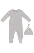 Up & Away Footie + Hat - Pink