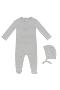 KB Patch Footie + Hat - White