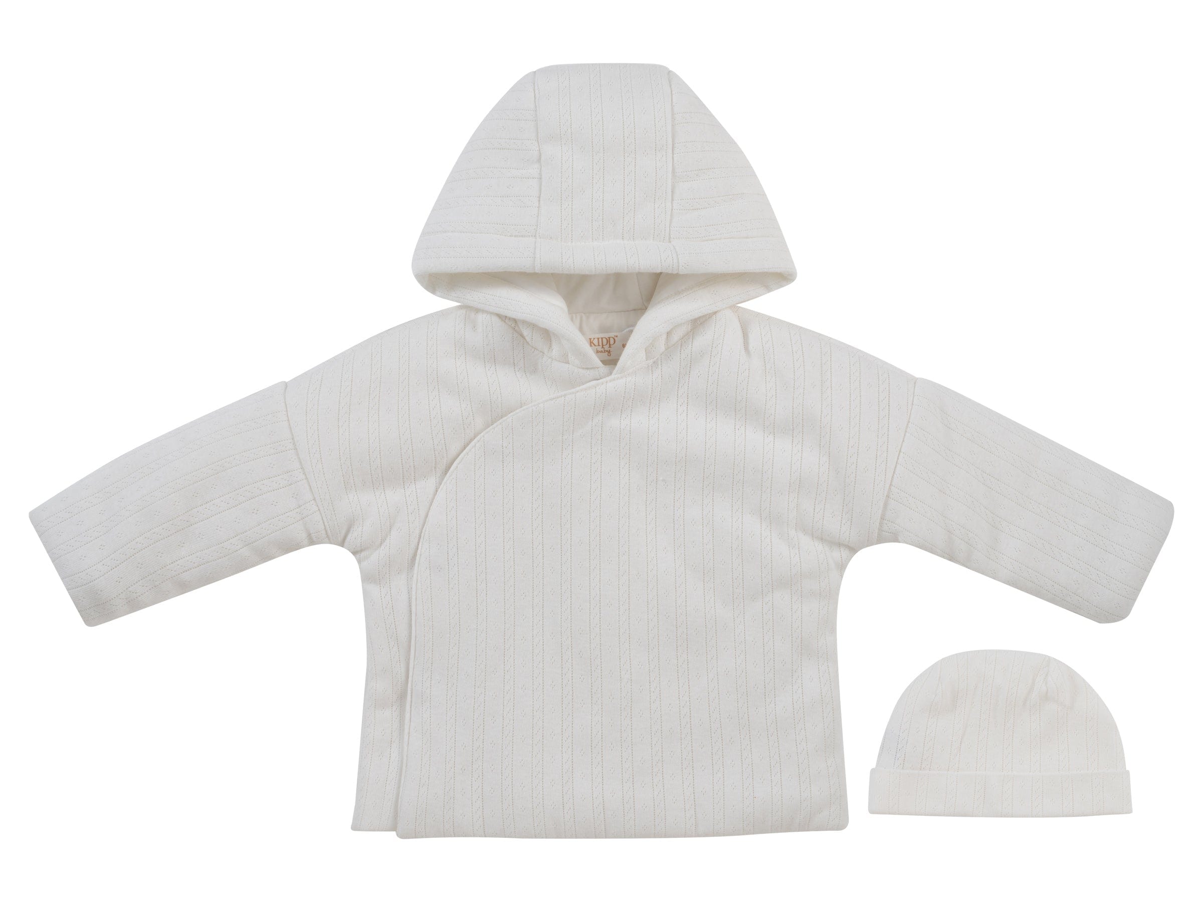 Petit Necessaire Jacket + Hat - White