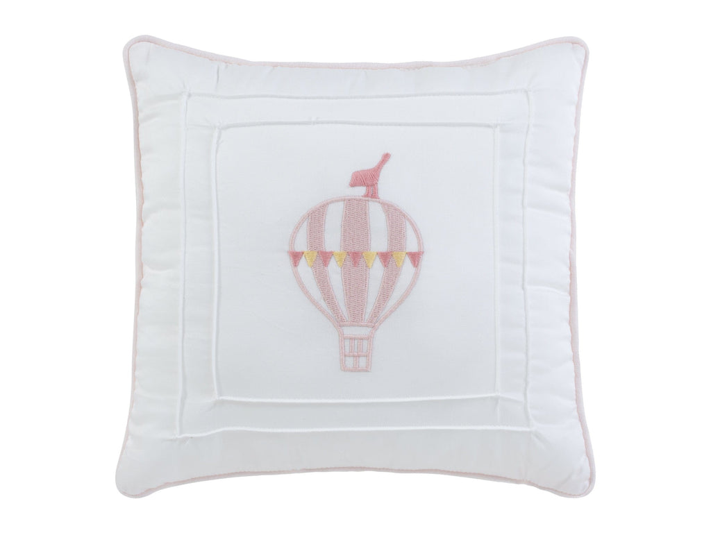 Up & Away Throw Pillow - Pink