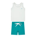 Pier 13 Boy Swim Tank Set - Green