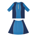 Colorblock Swim Set - Blue