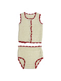 Chunky Knit Set - Red