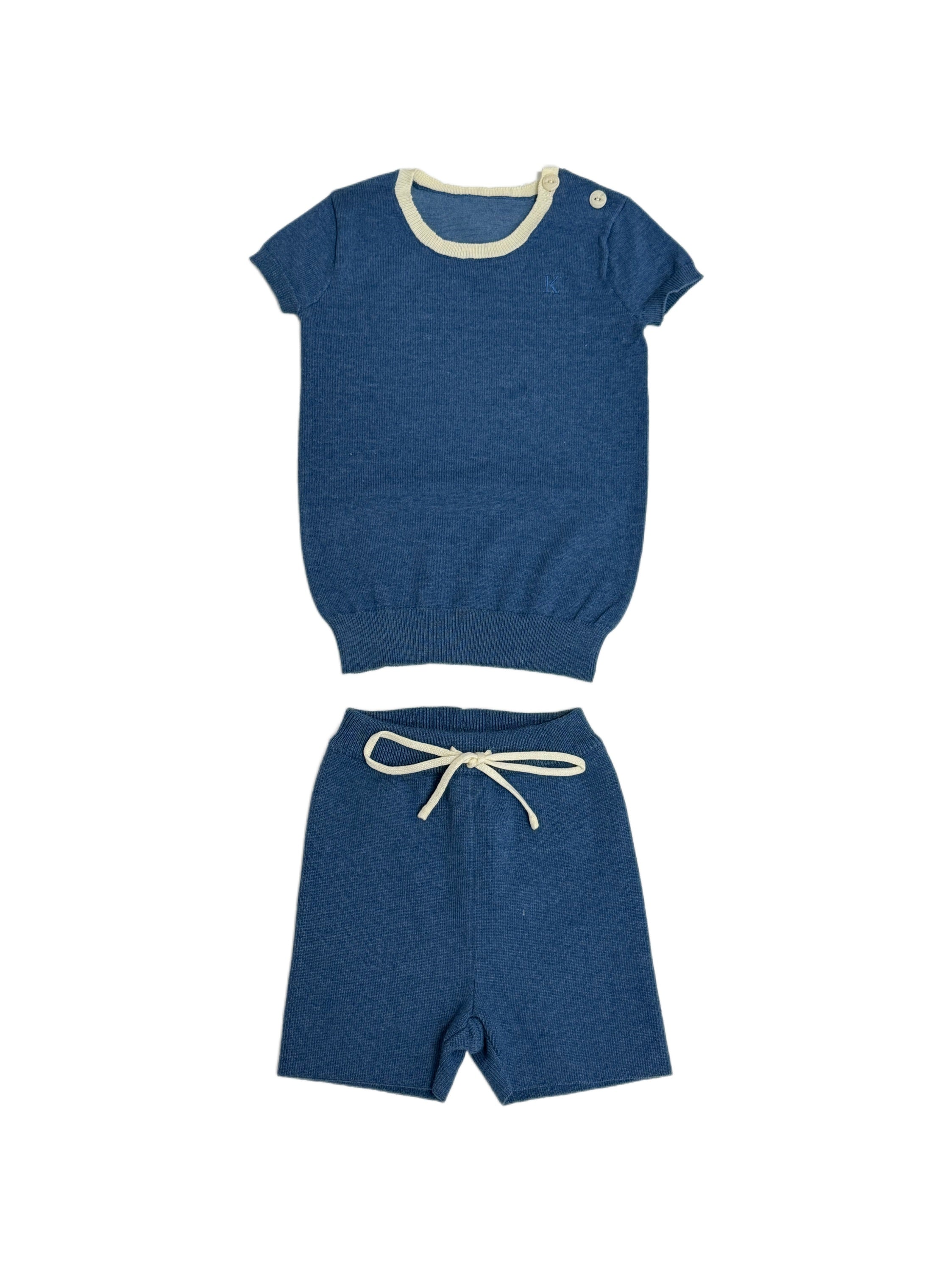 Lenox Knit Set - Blue