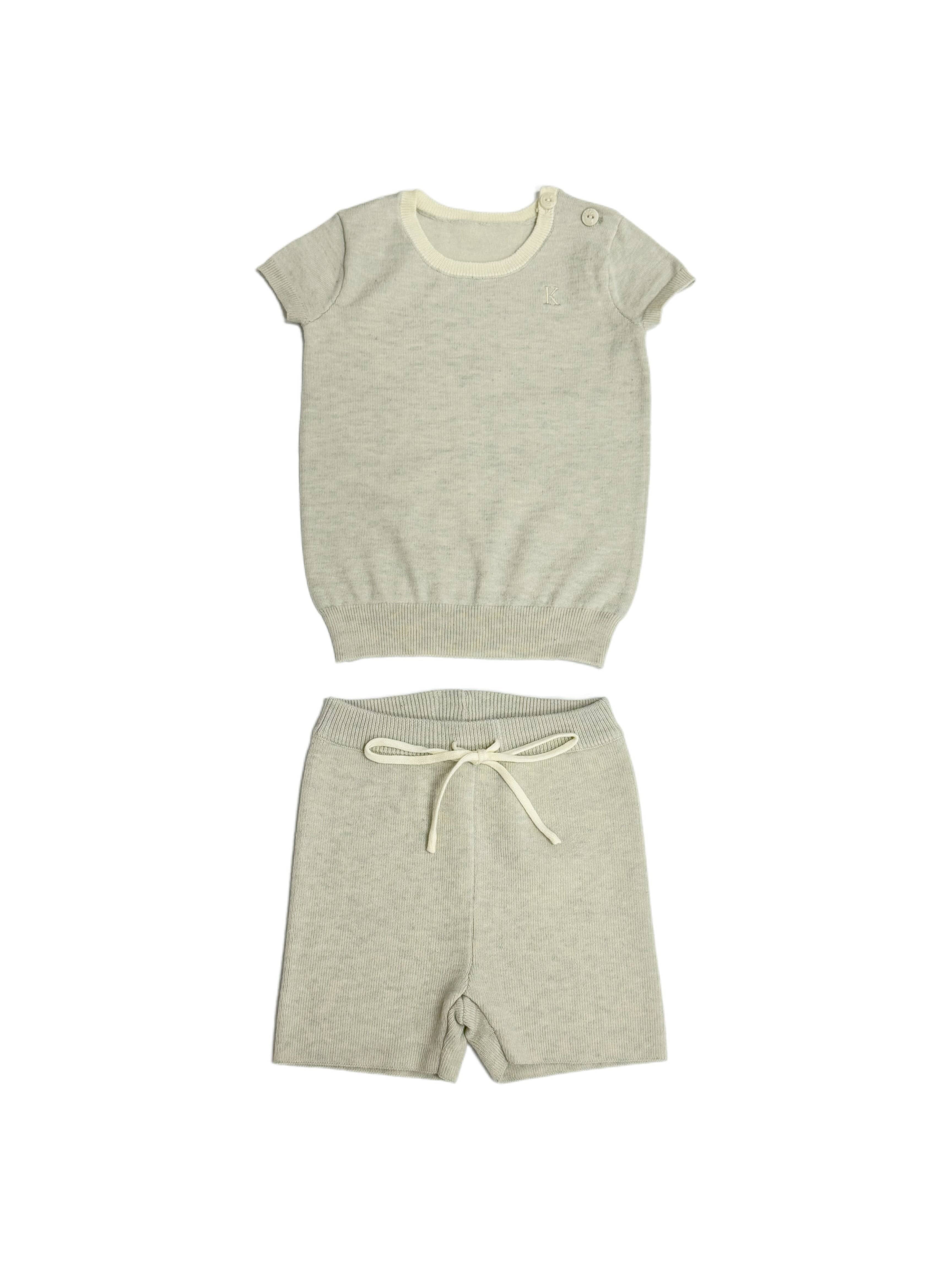 Lenox Knit Set - Vintage Green