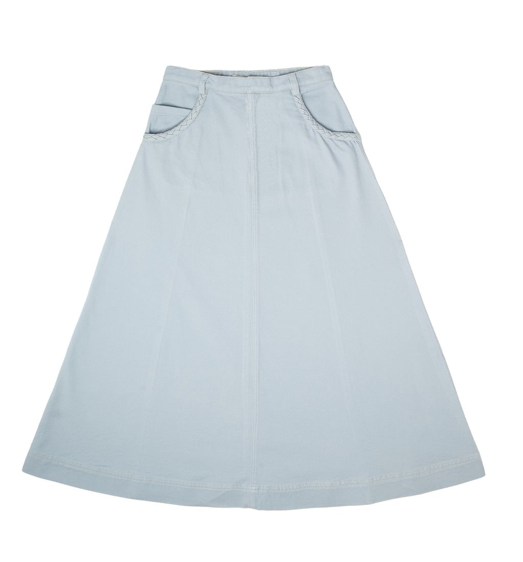 Ali Maxi Skirt - Blue
