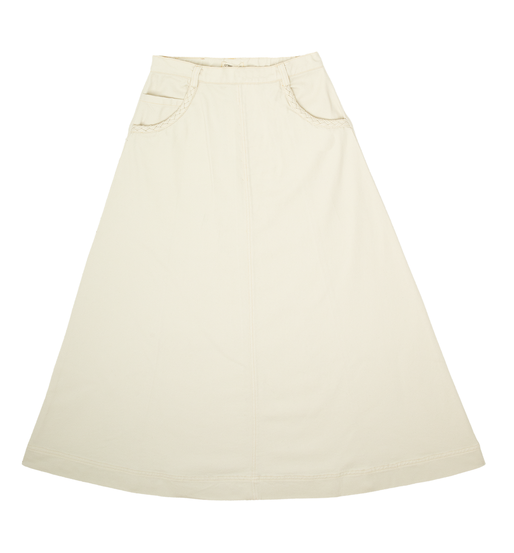 Ali Maxi Skirt - Vanilla