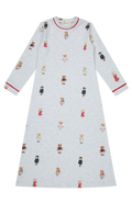 Teddy Nightgown - Grey/Red